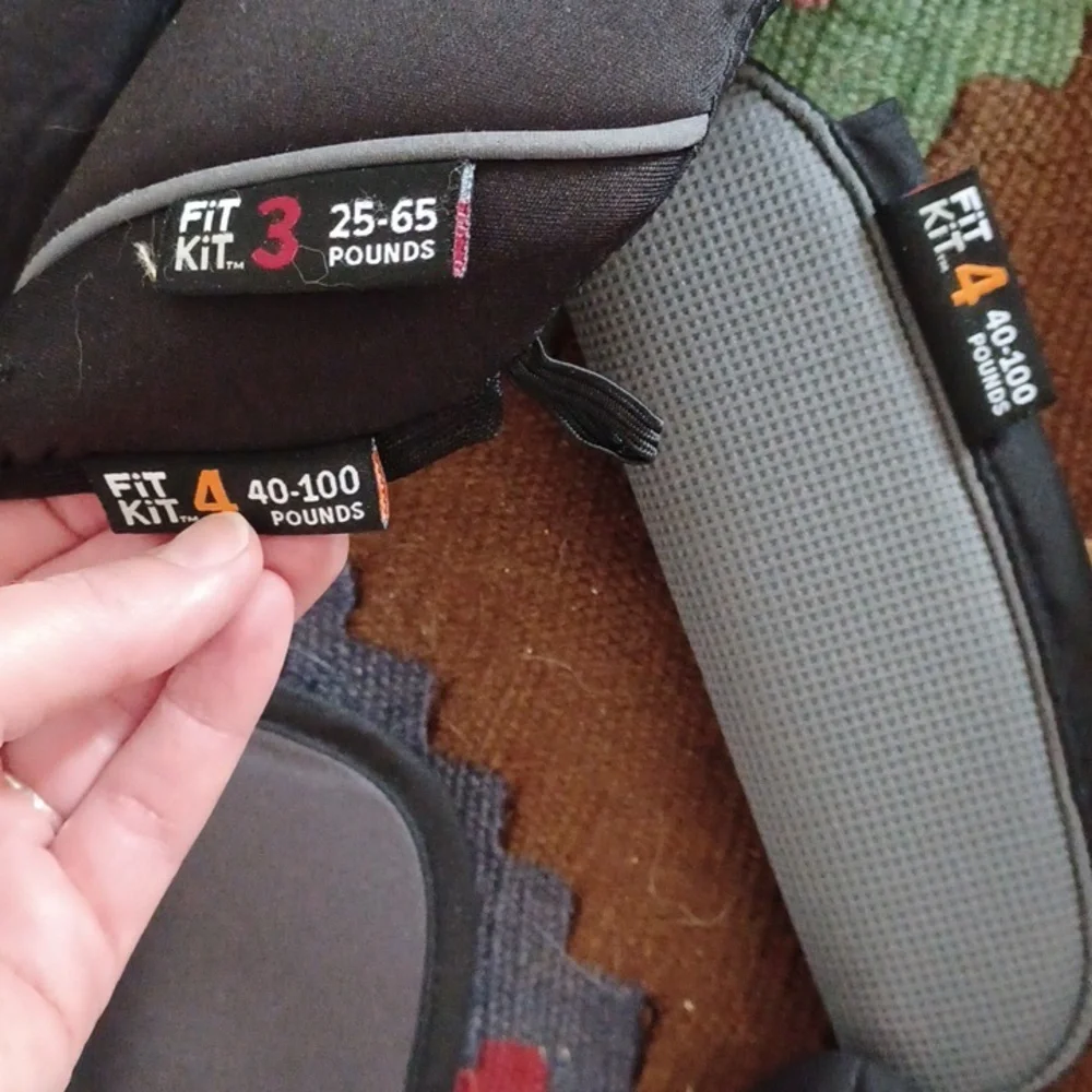 Chicco Black and Gray Car Seat Cover Set - Picture 7 of 7